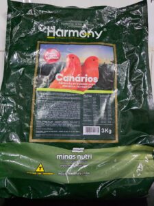 Harmony Birds Canários Vermelhos 3KG -Ração Extrusada Para Canários Vermelhos
