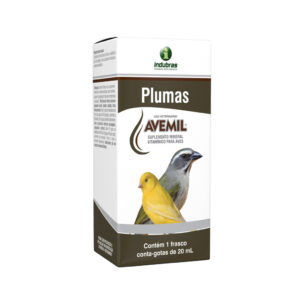 Suplemento Vitamínico Para Beleza Das Peanas Plumas 20ML Avemil