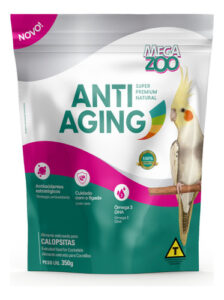 Megazoo Extrusada Anti Aging Calopsitas 350g