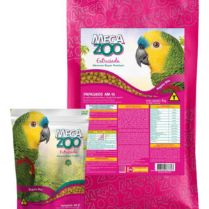 Megazoo Extrusada Papagaios Regular (am16) 600g