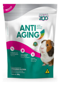 Ração Megazoo Extrusada Anti Aging Porquinho 500g