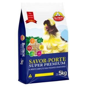 Alimento Para Pássaros Savor - Porte - 5,000 KG