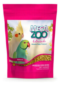 Megazoo - Extrusada Calopsitas Ring Necks Mm15 - 700g