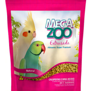 Megazoo - Extrusada Calopsitas Ring Necks Mm15 - 700g