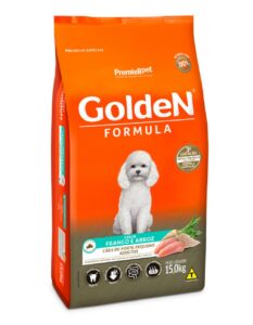 Golden Form Cães Adultos Frango Mini Bits Pague 14 Leve 15 KG