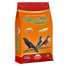 Alimento Para Pássaros Saporito Mamão - 2,500 KG