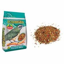 Alimento Para Pássaros Saporito Mix - 0,500 KG