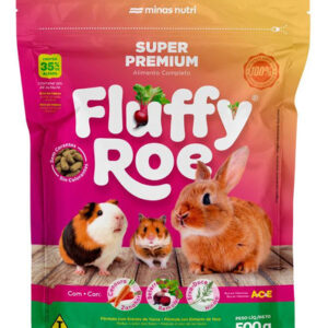 Ração Para Porquinho Da Índia Coelho Ramister Fluffyroe 500g