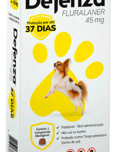 Defenza 45mg 2 A 4,5kg Anti Pulgas Carrapatos Sarnas