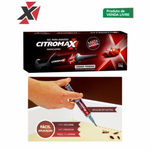 Gel Para Baratas Citromax Seringa 10G