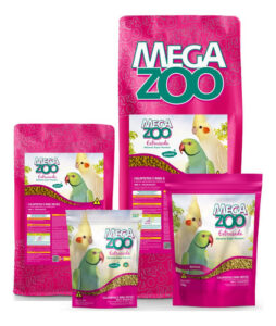 Megazoo Extrusada Calopsitas/Ring Necks Mm15 5kg