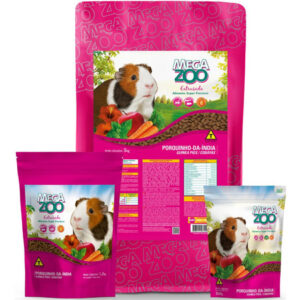 Megazoo Extrusada Porquinho-da-india 500 G