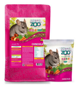 Ração Megazoo Extrusada Chinchila 500g