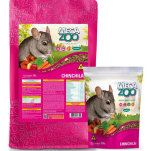 Ração Megazoo Extrusada Chinchila 500g